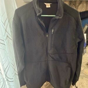 Excellent Cond, worn 1 time . Mens Duluth Trading Co. Mens warm zippered jacket